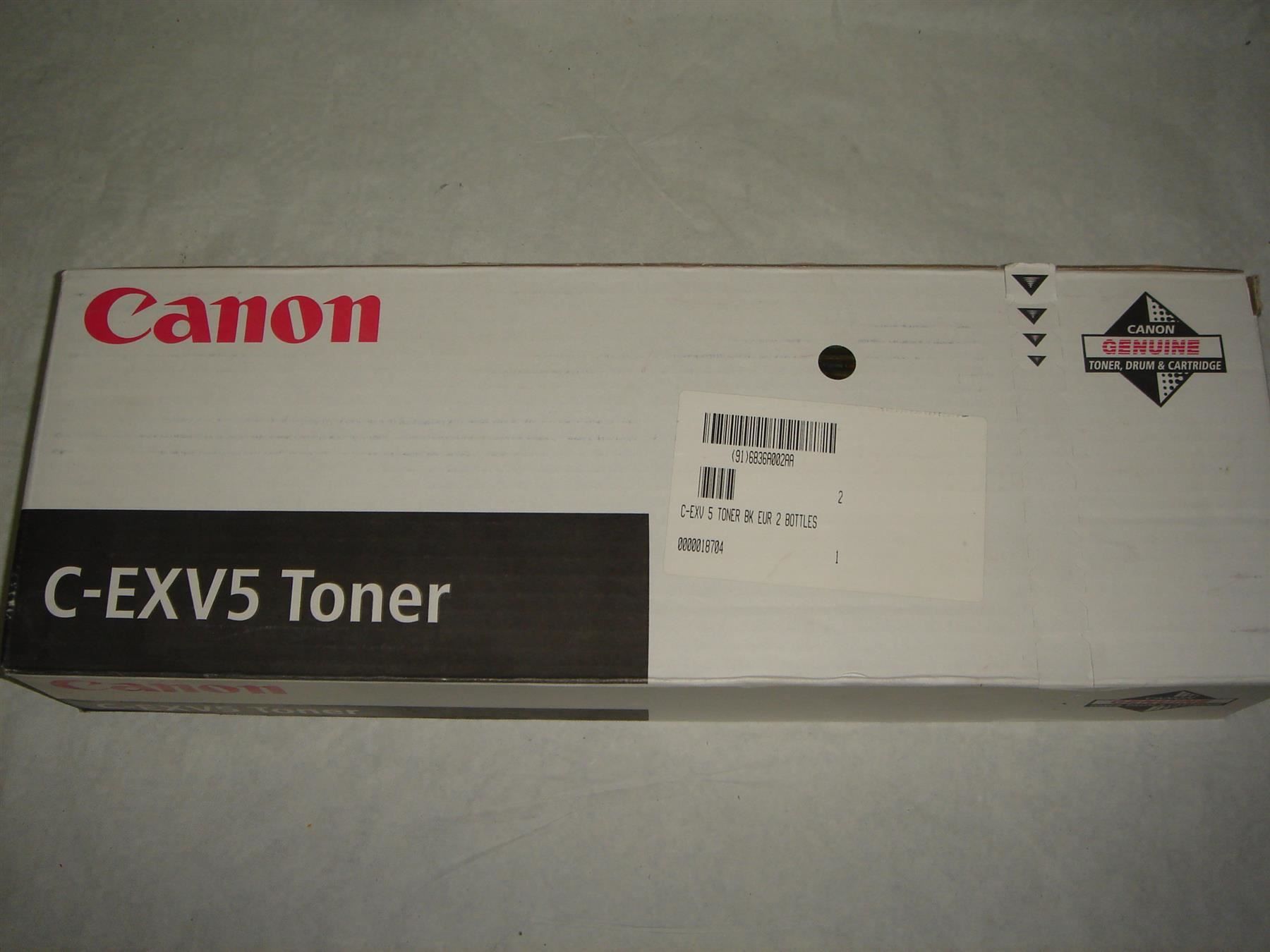 Canon Cartucce per stampanti & toner: 2x Toner Canon C-EXV5 – Nuovo (secondo la descrizione) da Lommiswil venduto da Upa