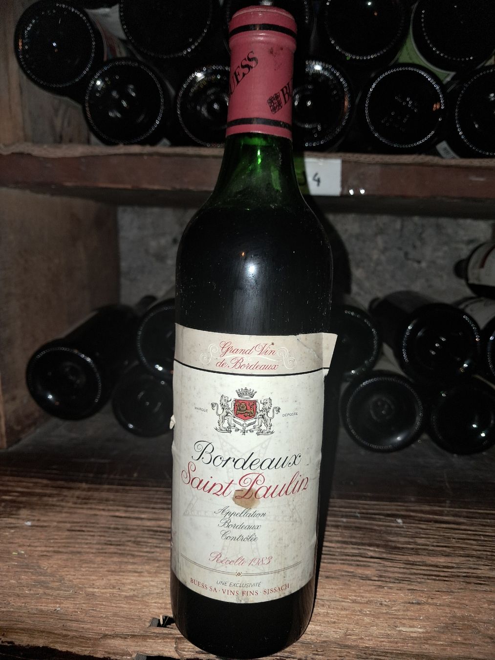 Wein: Bordeaux Saint-Paulin 1983 – Neu und originalverpackt aus Le locle von juliensaran 1