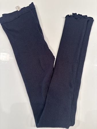 Pomp de lux Rippstrick Leggings blau Grösse 134/140
