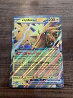 Pokemon Zapdos EX grosse Karte guter Zustand