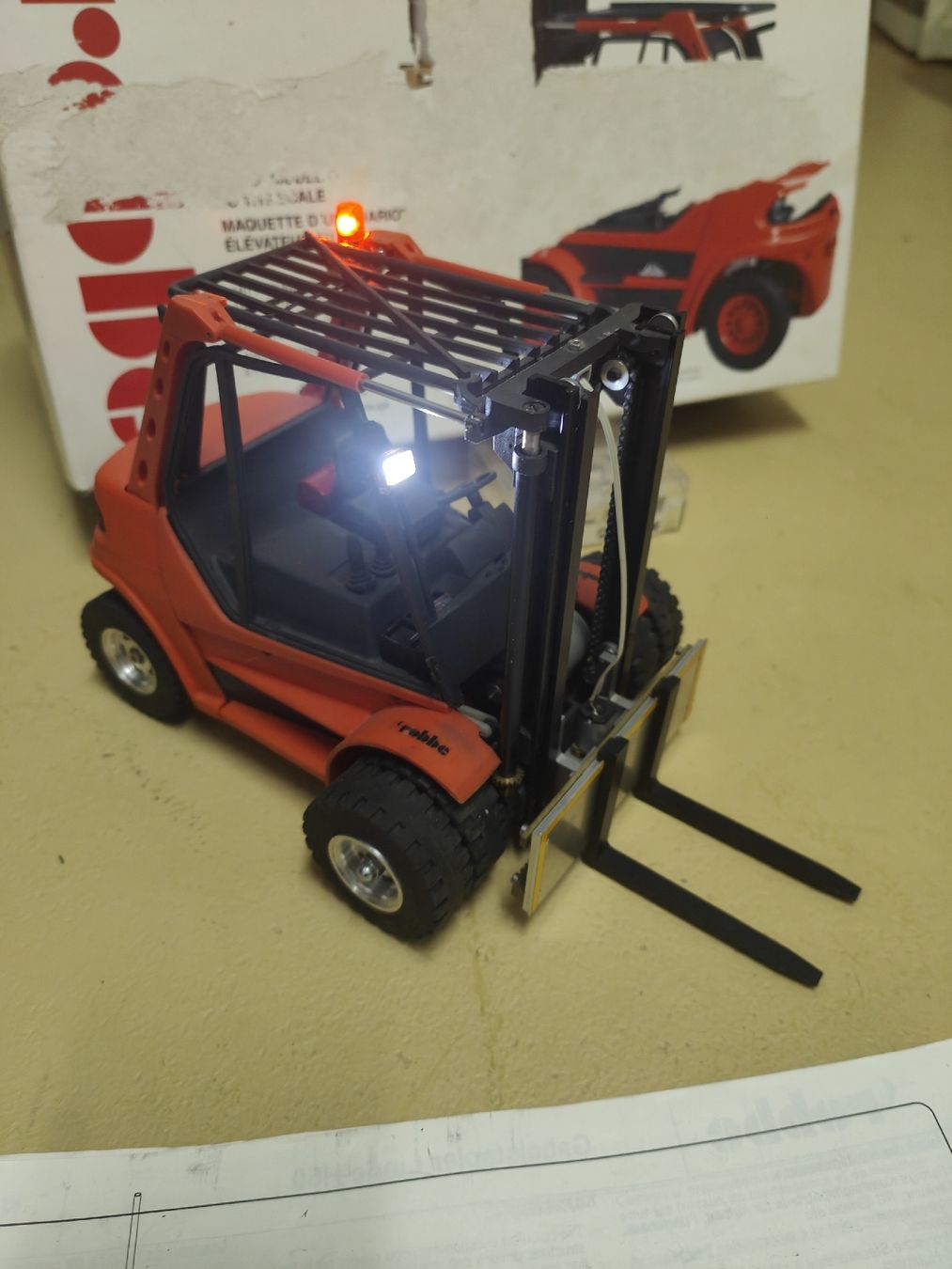 Modellismo RC: rc robbe gabelstapler linde rte – Usato da Schöftland venduto da magicX01 1