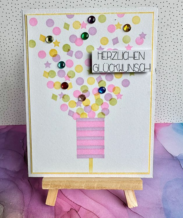 Lolli Geburtstagskarte Mit Gedicht – Besondere Karte Für Lolli-Liebhaber, Inkl. Umschlag, 12,7x17,8 Cm