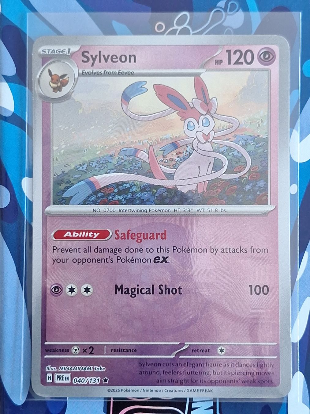 Pokémon Carte collezionabili: Sylveon - Pokeball Reverse Holo - Prismatic Evolution #5Ord – Usato da Altstätten SG venduto da GGsGameshop