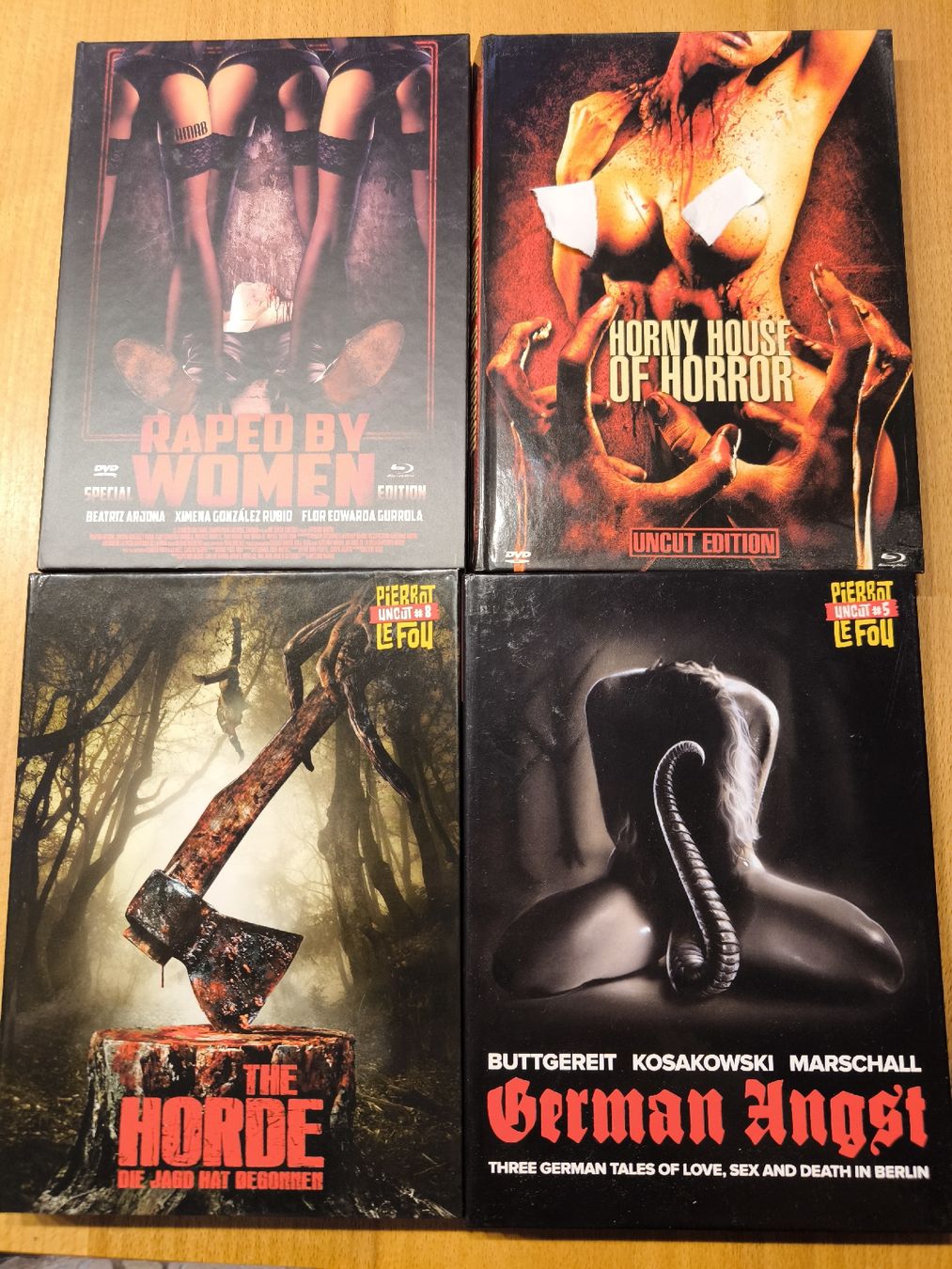 Tutti i DVDs: Horror Mediabook Bundle – Usato da Dürnten venduto da Nexomynon