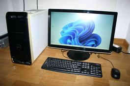 DELL XPS 8100 Bundle mit PC und Monitor Vintage-PC
