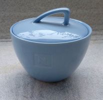 Nespresso Blau Zuckerdose Sucrier -F12