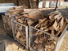 Brennholz Buche und Esche Spaltabfälle