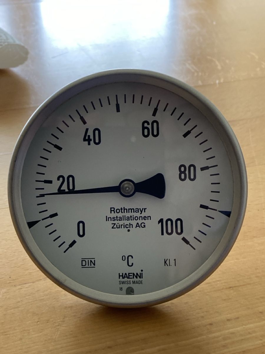 Haenni Altro per la casa: Rohrthermometer Haenni 100 mm – Nuovo (secondo la descrizione) da Mülligen venduto da Flockenstiel