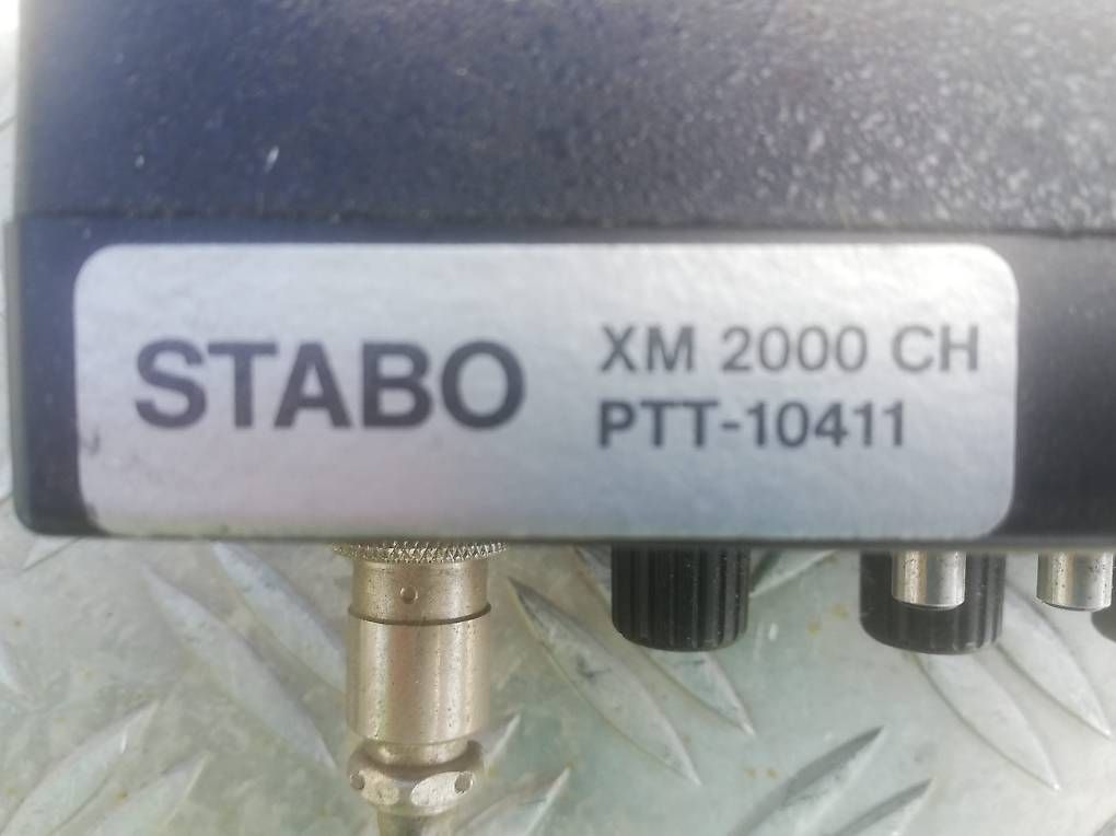Funktechnik: Funk Gerät Stabo XM 2000 CH – Gebraucht aus Blumenstein von Hofnarr777 1