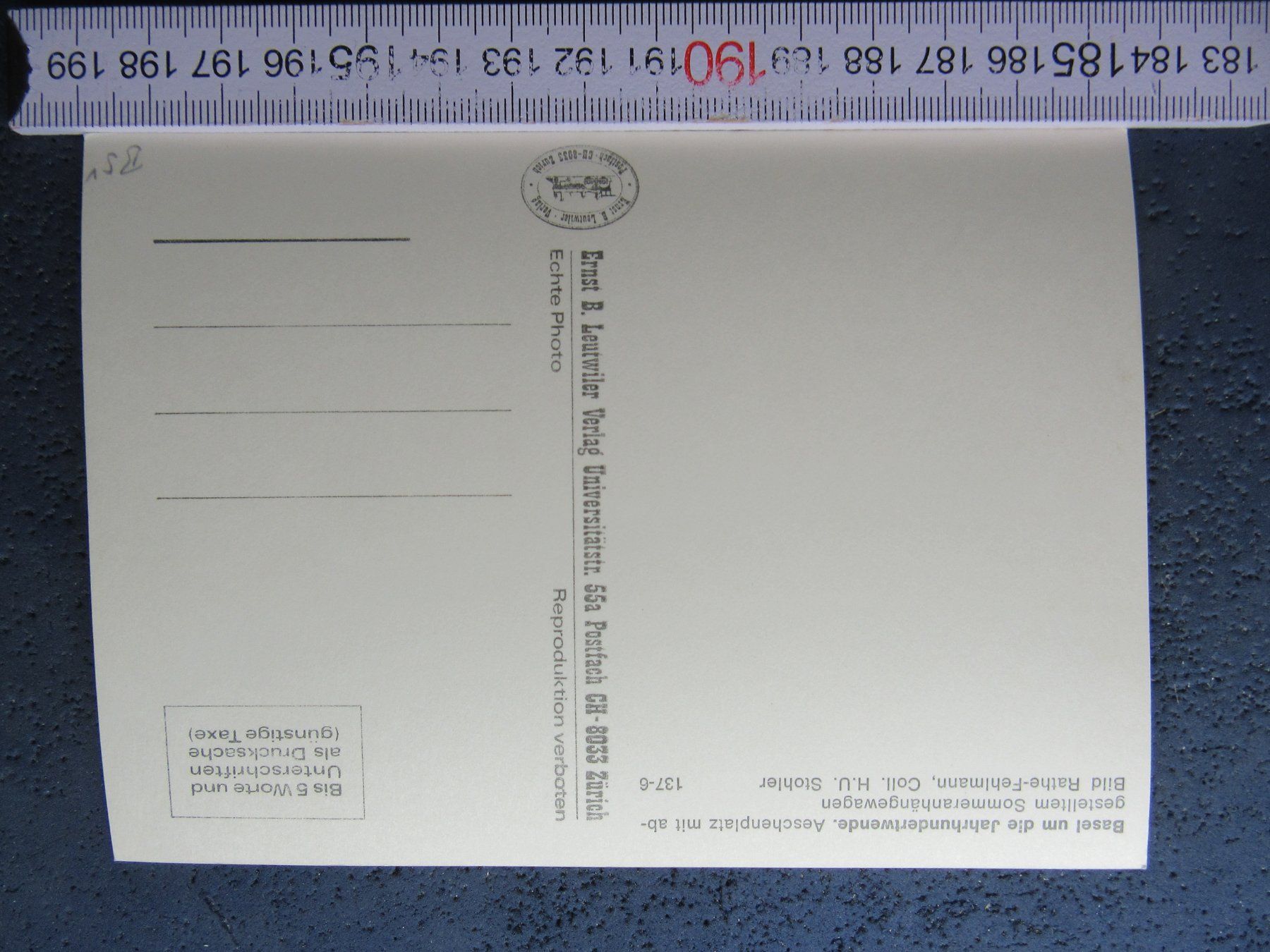 Cartoline postali: BASEL AESCHENPLATZ REPRO UM 1900 BS AK – Usato da Ettingen venduto da Hausi4711 2