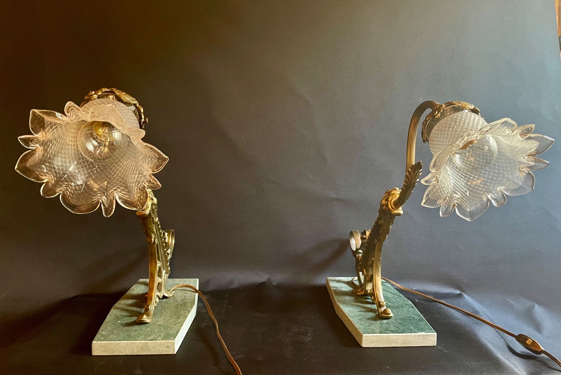 Lampade: Paire de lampe baroque, année 1930 – Usato da Prez vers Siviriez venduto da Mistinguette 3