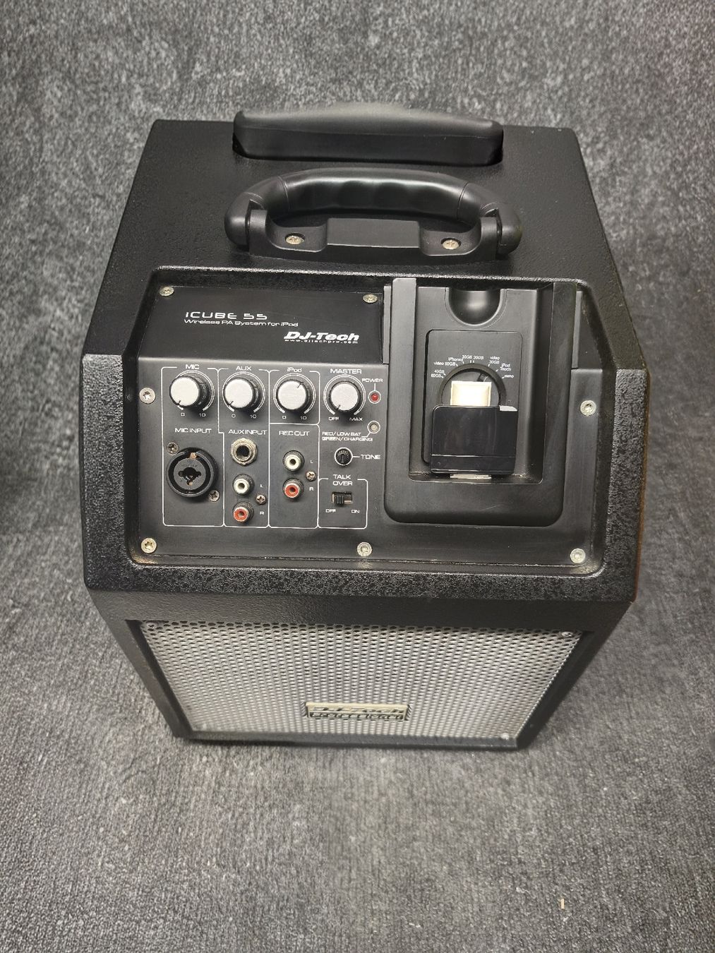 Dj-Tech Verstärker: DJ-Tech iCUBE 55 PA System mit Bluetooth & neuer Batterie  – Gebraucht aus Lostorf von Mschnee 1