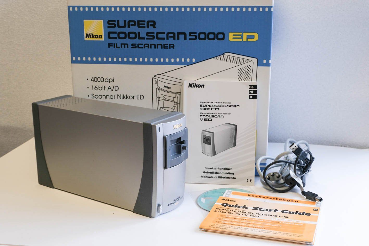 Scanner: Nikon Super COOLSCAN 5000 ED – Gebraucht aus Neuenkirch von