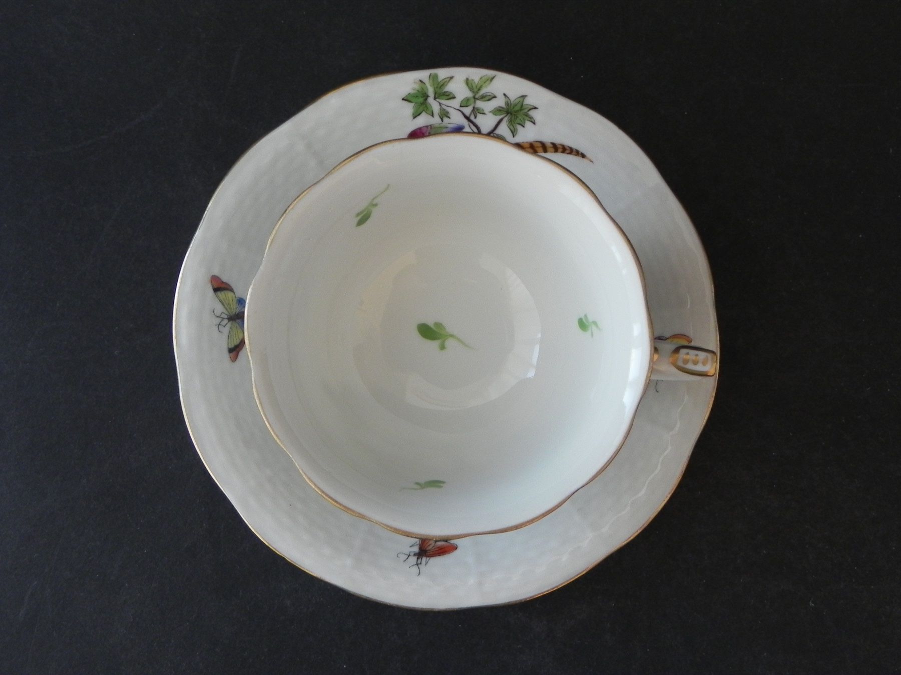 Herend Tassen: HEREND Espressoset - handpainted Ungarn / Hungary – Neu (gemäss Beschreibung) aus Zürich von LodgE-21 2