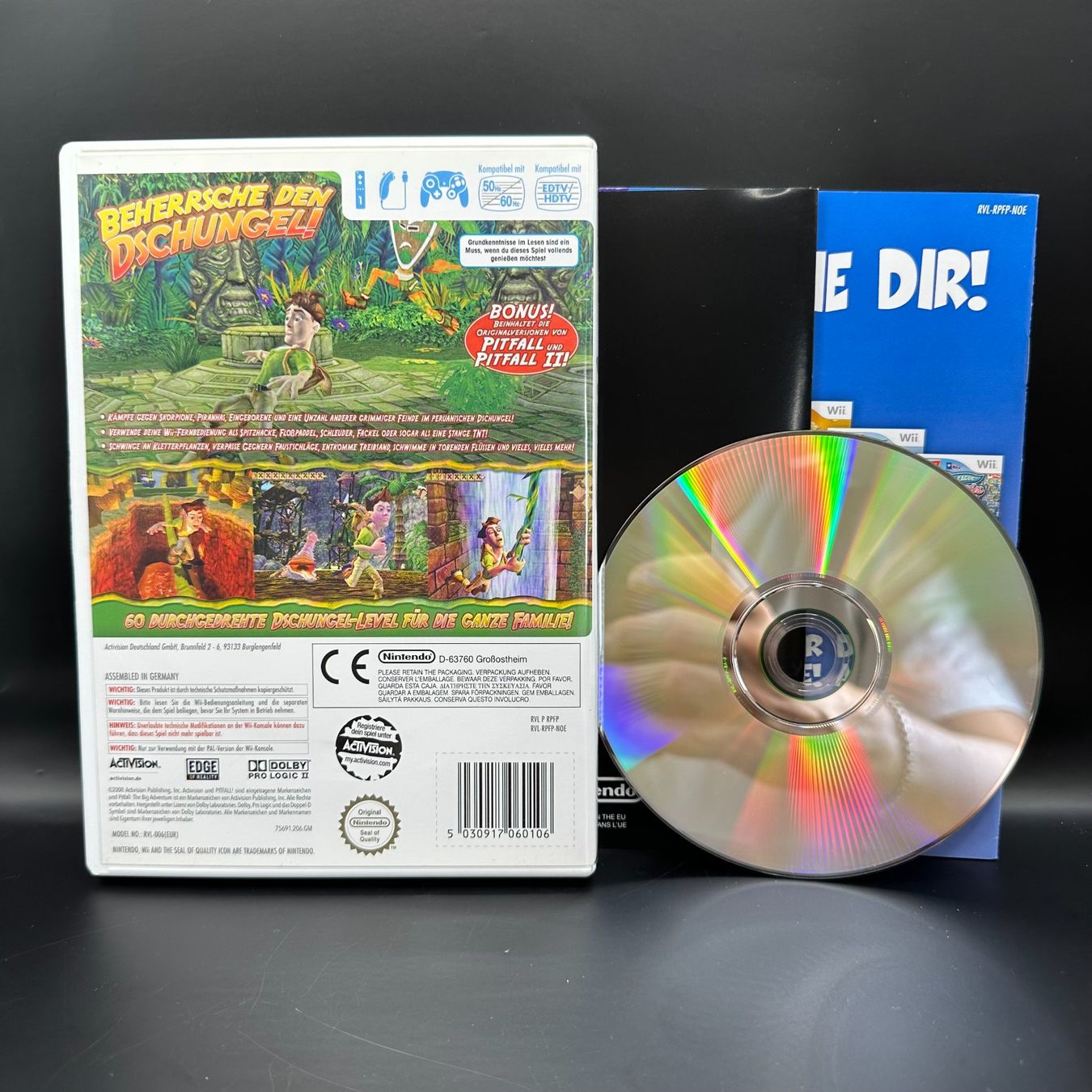 Nintendo Spiele: Pitfall Das grosse Abenteuer Wii – Gebraucht aus Düdingen von Nerdworld 1