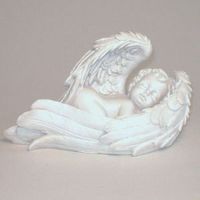 Bébé dans une aile d'ange