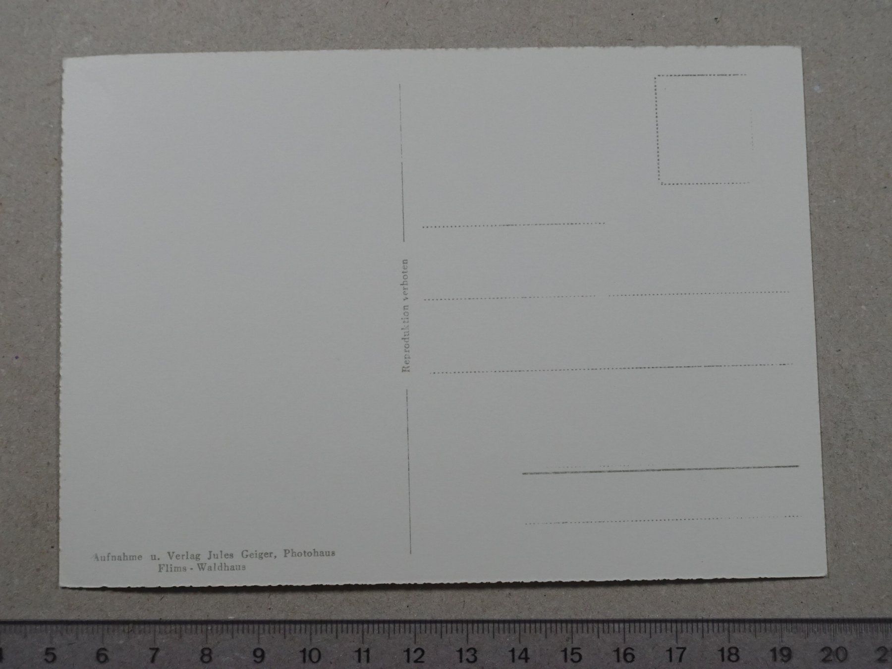 Cartoline postali: Flims, Praupultesee – Usato da Lenzburg venduto da fh1 1