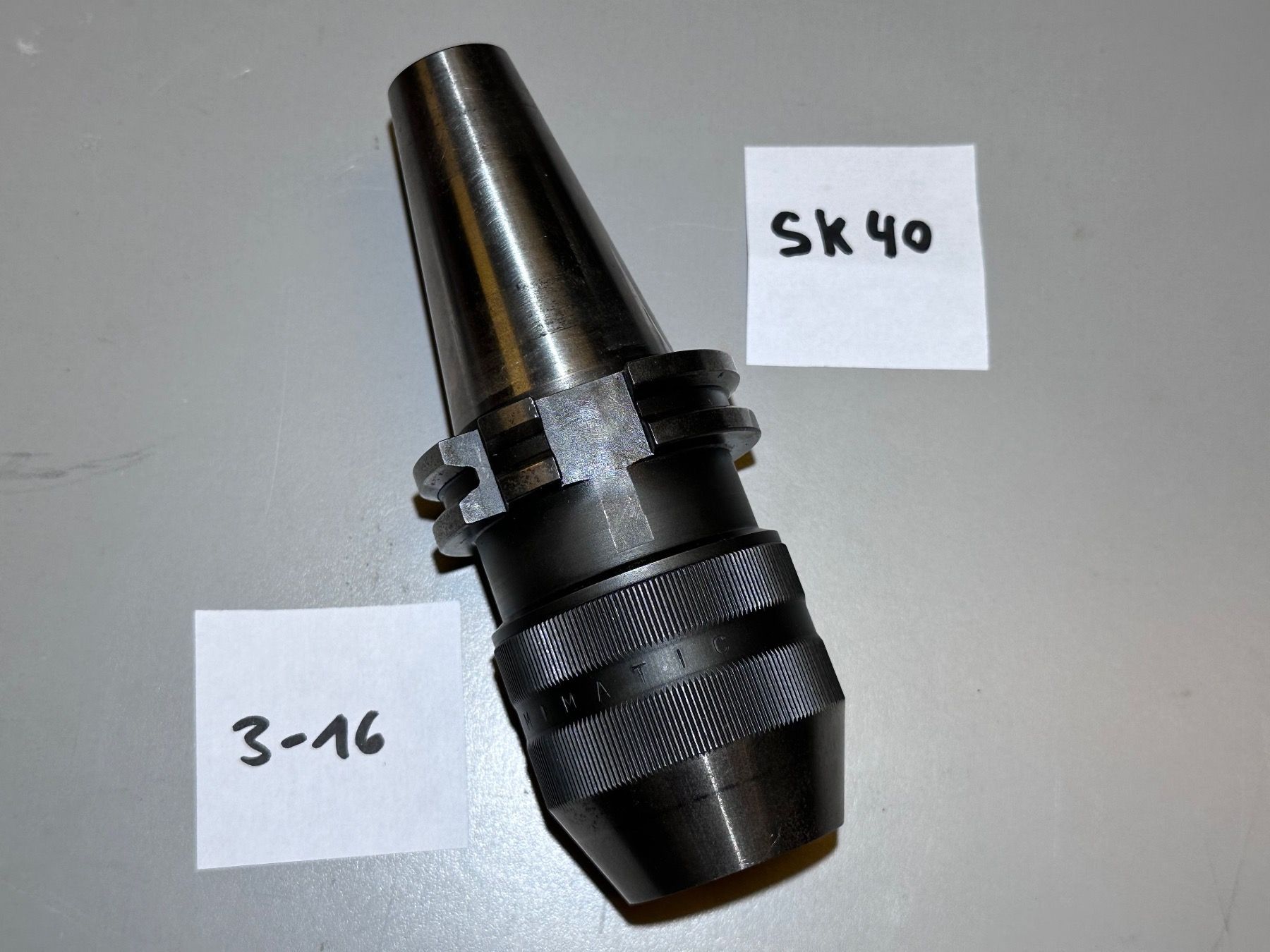 Tutti gli attrezzi: Kurzbohrfutter SK40 Bohrfutter 3-16mm Spannfutter – Usato da Boswil venduto da ABLagerBoswil 1