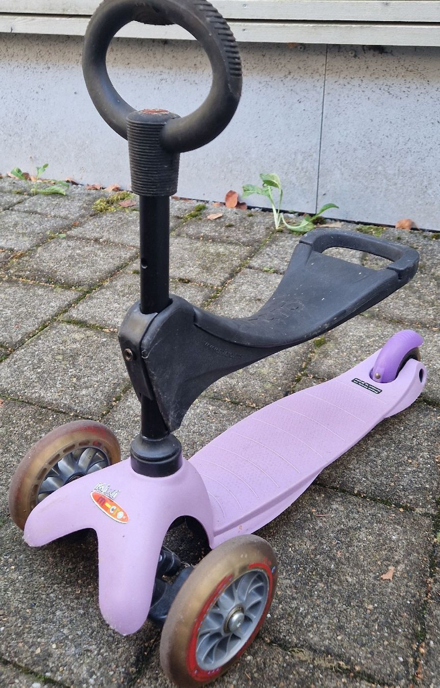 Micro Kickboard: Mini Micro Kinderroller lila 3in1 – Usato da Rafz venduto da lar_262x