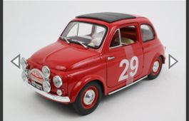 Fiat 500 Monte Carlo 1:16 Solido rot #29#