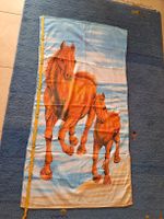 Pferde-Badetuch, ideales Geschenk für Pferdeliebhaber.