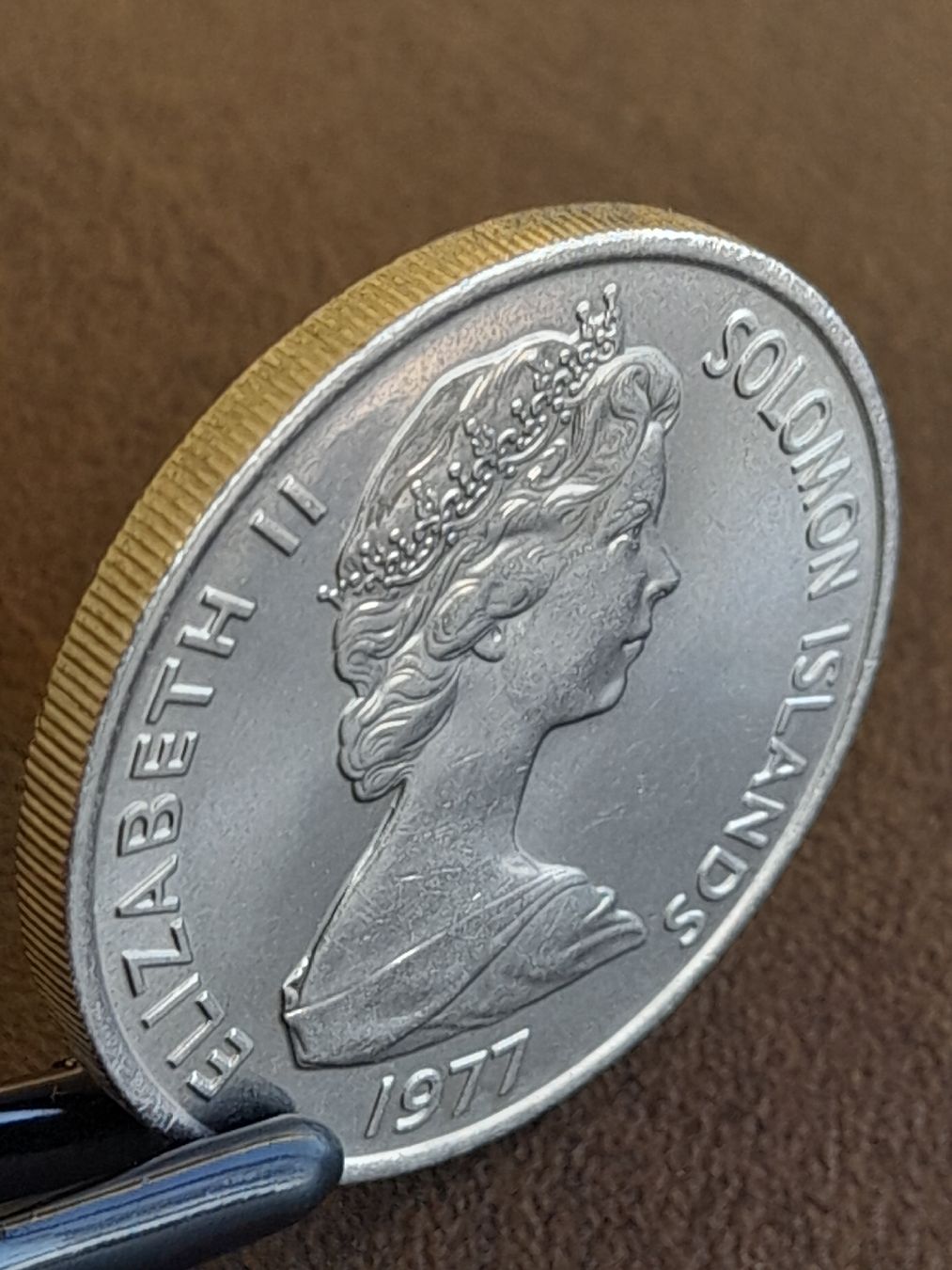 Toutes les monnaies: 20 Cent 1977 Elisabeth II. Salomonen – D'occasion à Basel par Basel_20 6