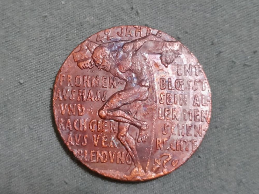 Medaillen: 2 German Medals 1920+1921, 36mm – Neu (gemäss Beschreibung) aus Aarau von Reto_BA_01 4