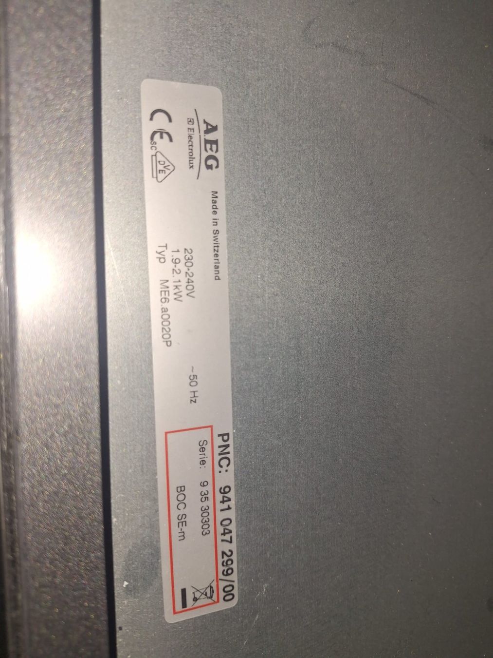 AEG Forni: AEG Steamer-Ofen. Top Zustand. – Nuovo (secondo la descrizione) da Gommiswald venduto da gor_5sw2 5