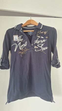 Soccx Polo-Shirt im Marine Look - Grösse M 