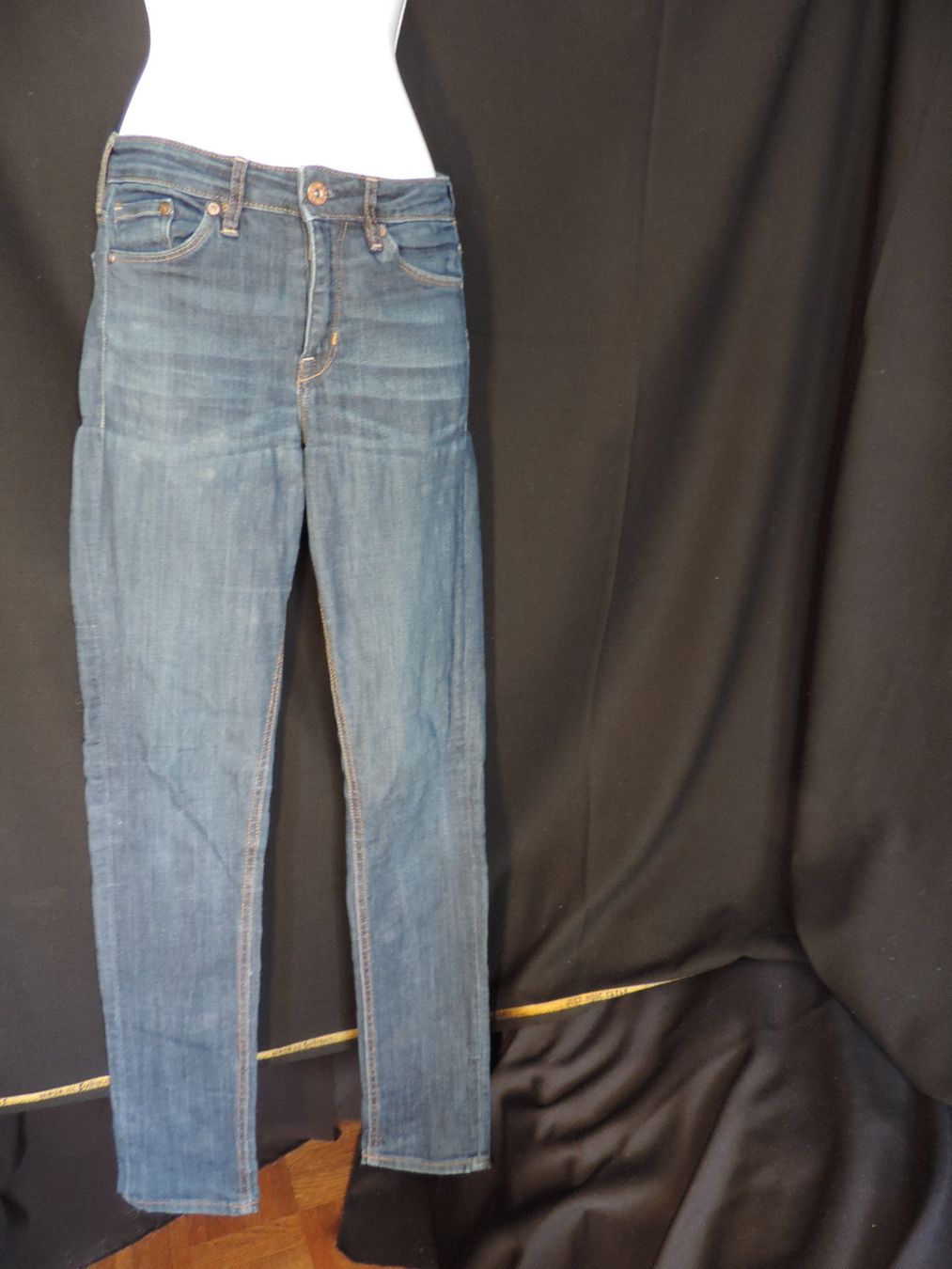 Jeans: jeans bleu foncé stretch – Usato da Genève venduto da Axelle333 4