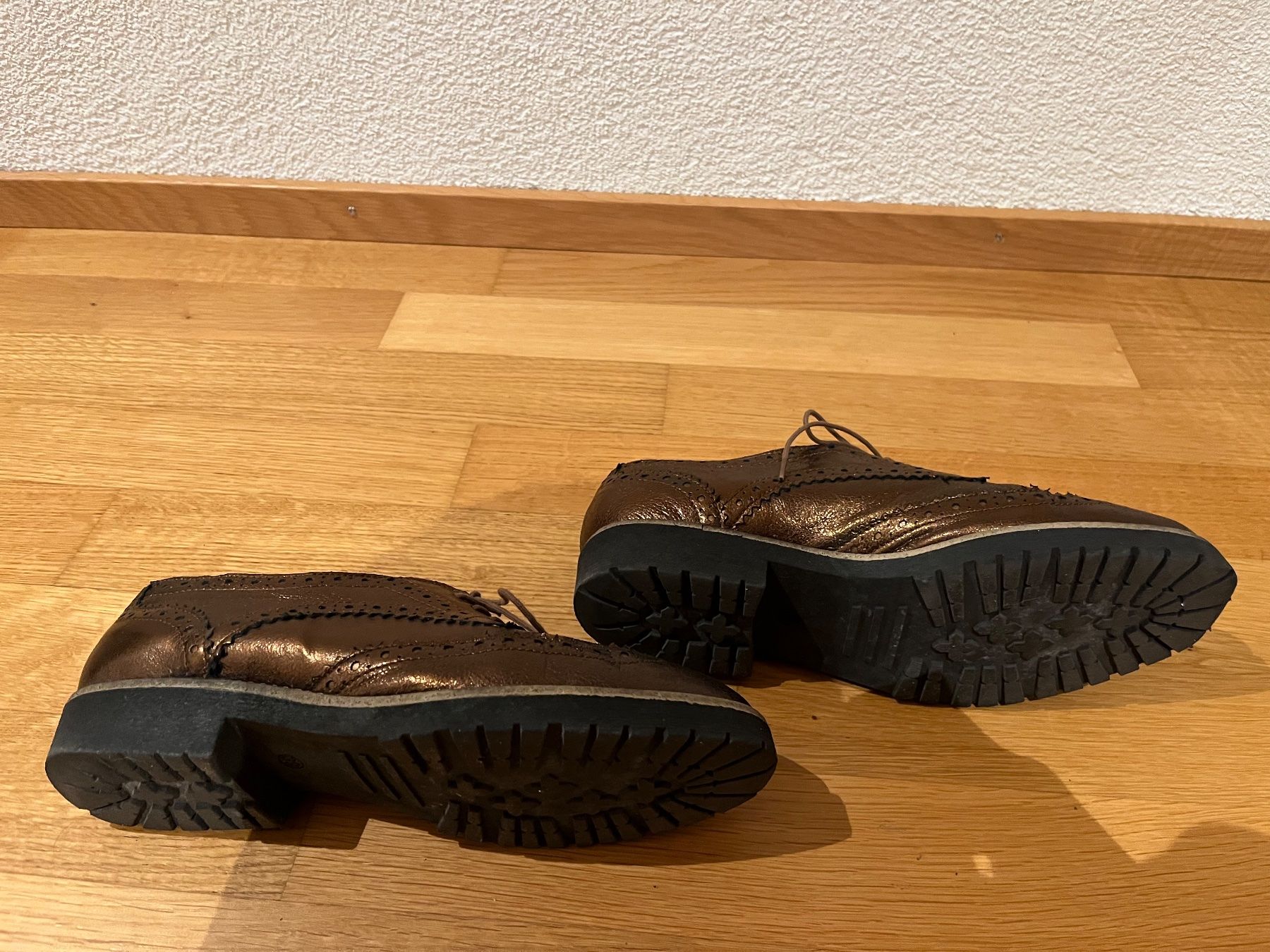 Dune London Scarpe da donna: Dune Leder Schnürschuhe Bronze-Gold Gr39 – Usato da Wollerau venduto da bri_s9qv 4