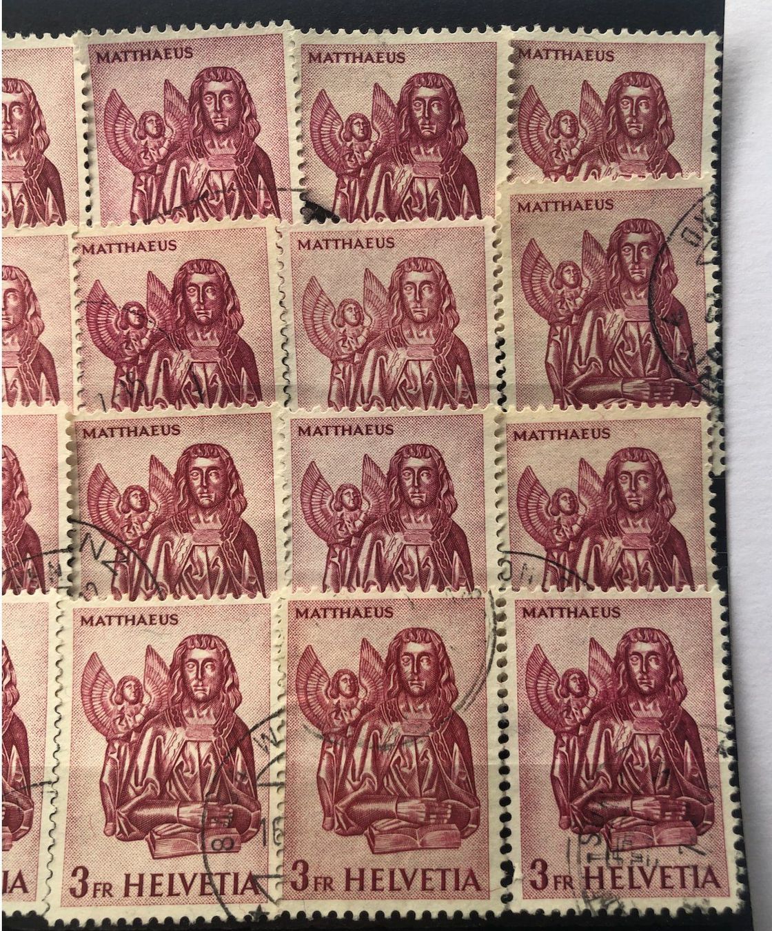Alle Briefmarken: Nr.381 mit Stempel Einsteckkarte Voll – Gebraucht aus Aarau von Billa007 2