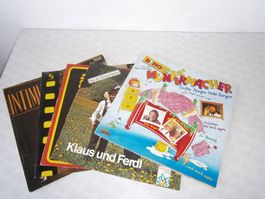 5 Schallplatten LP
