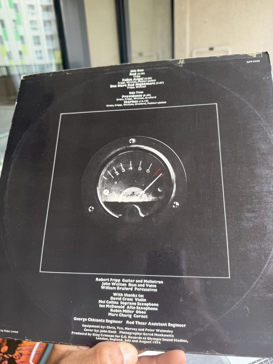 Vinyles: King crimson RED – D'occasion à Genève par wwo_mx7t 1