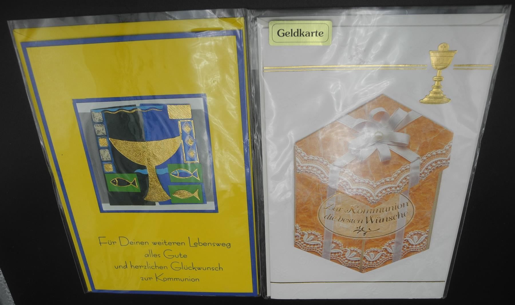 Cartoline: 4 Kommunionkarten, Nr. 310 – Nuovo e nell'imballaggio originale da Kottwil venduto da Crazyrolf 2