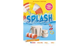 1 carte remplie Coop Splash/1 volle Karte Coop Splash