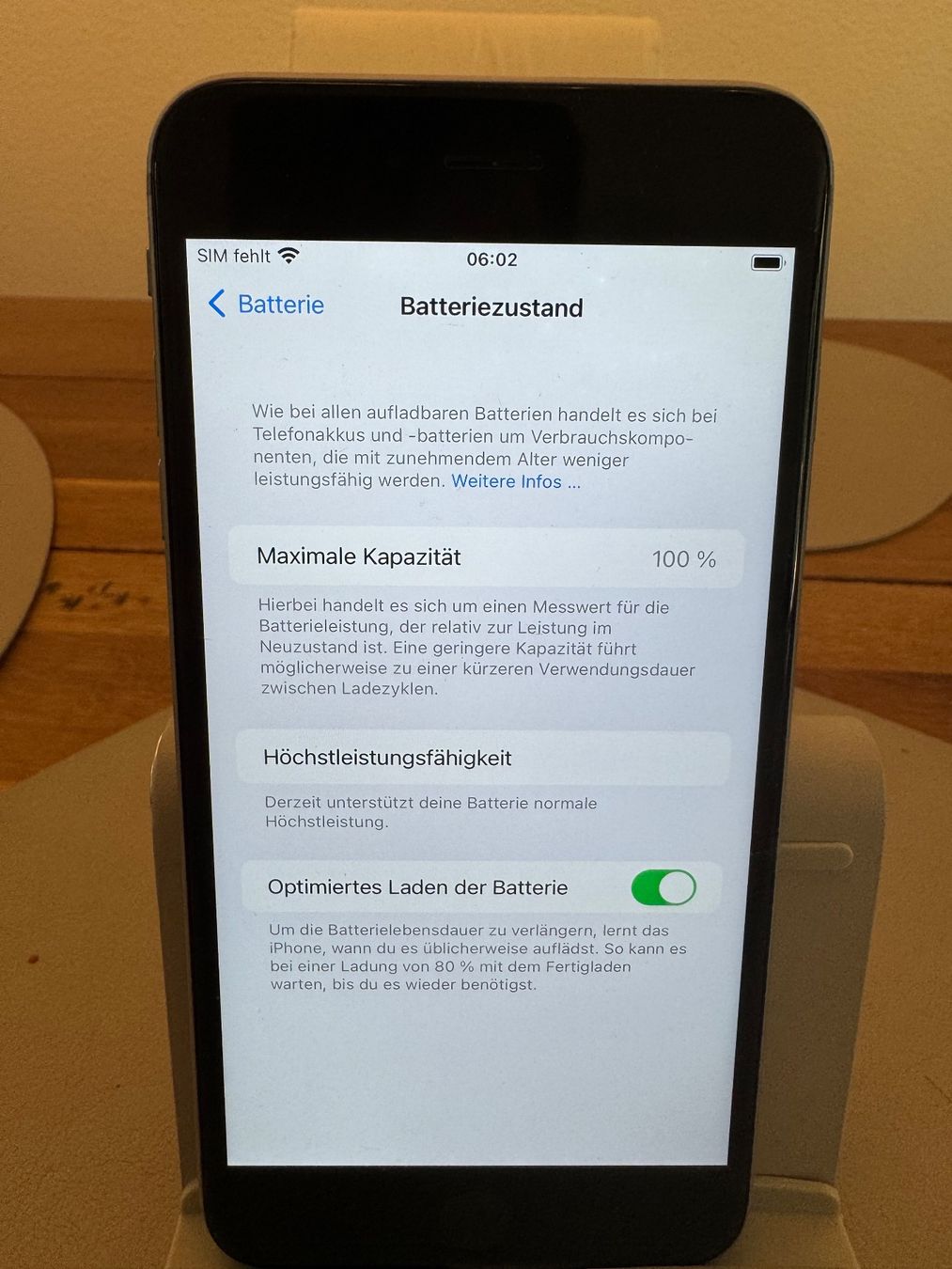 Apple Portables: iPhone 6s Plus 100% Akku Kapazität – D'occasion à Adliswil par Busys 2