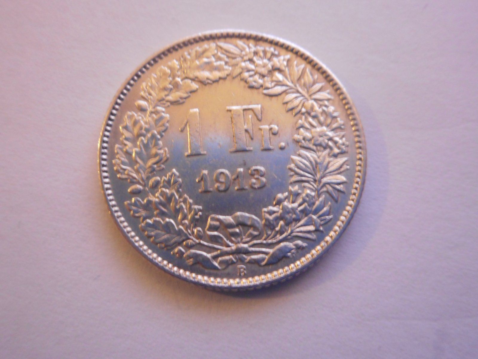 Tutti le monete: 1 Fr. 1913 silber – Nuovo (secondo la descrizione) da Kriegstetten venduto da pizlad2010 1