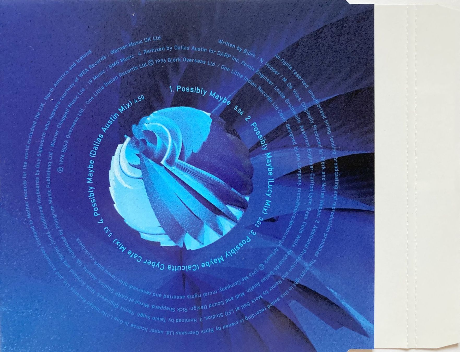 CD: BJORK - POSSIBLY MAYBE – Usato da Bottens venduto da hotter-than-hell 1