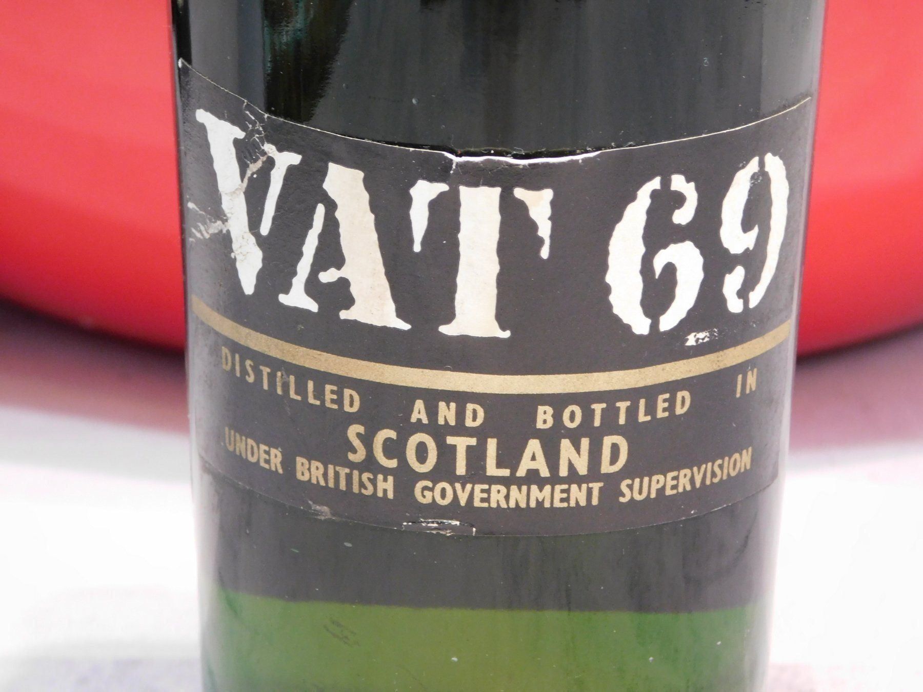 Spirituosen: Vintage ca 1970s / 75 s VAT 69 – Neu (gemäss Beschreibung) aus Emmenbrücke von Ulisse-22 3