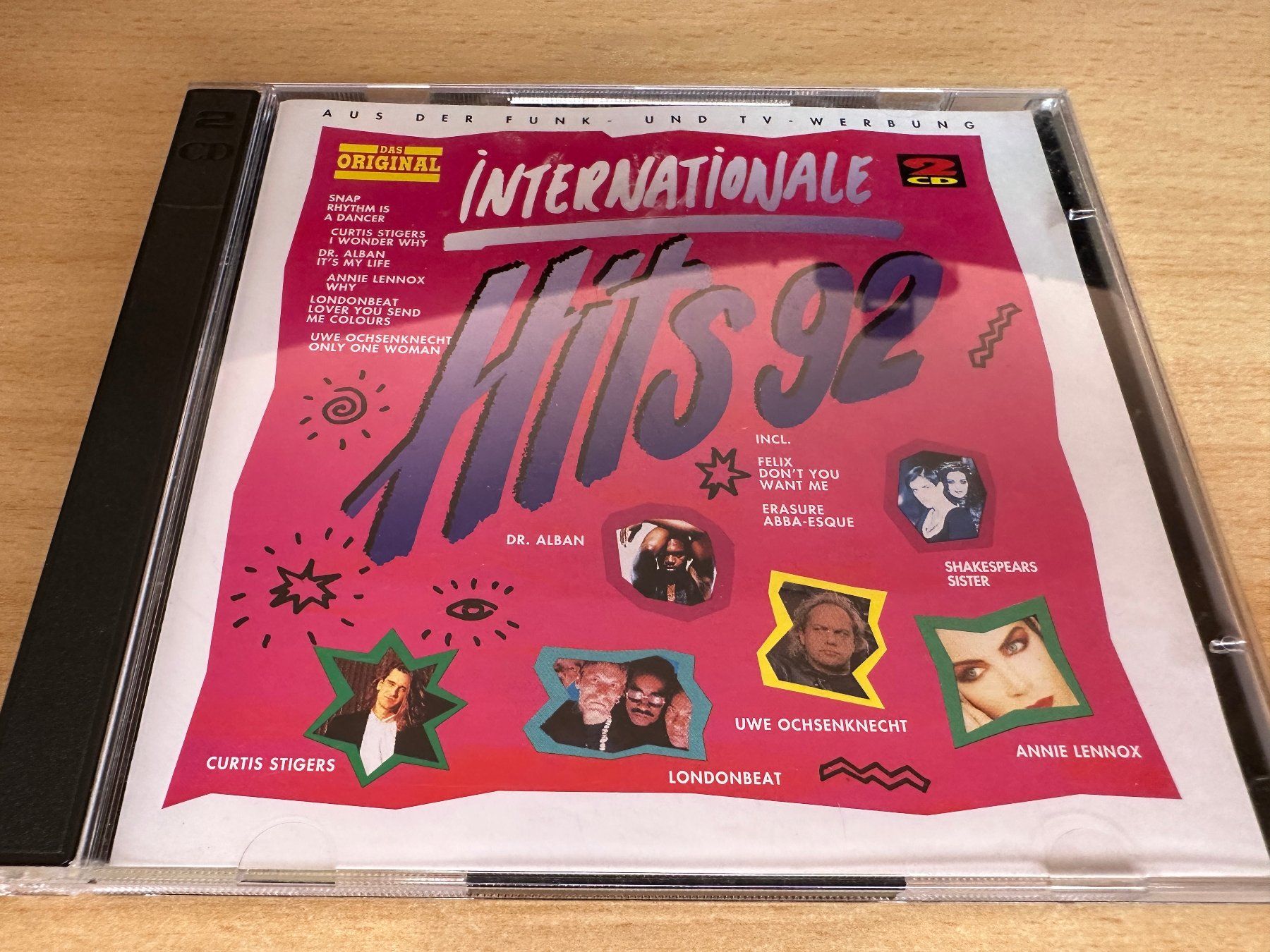 CDs: Various – Internationale Hits 92 - 2 CD – Gebraucht aus Rikon im Tösstal von Alpenmutz