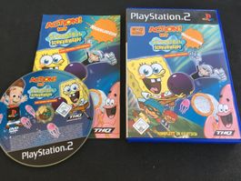 Action mit Spongebob für PS2 / Playstation 2
