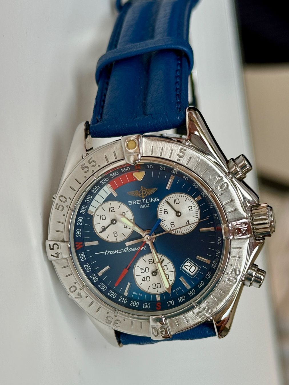 Breitling Orologi: BREITLING 41 mm Transocean Chronograph A53040 – Usato da Altendorf venduto da tam_m2xm 5