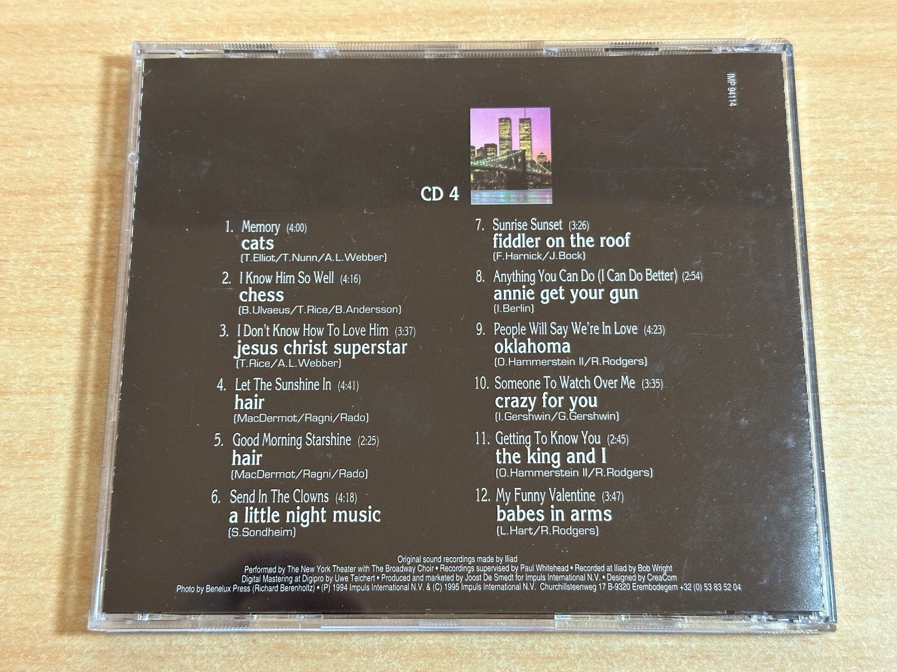 CD: Musical Highlights On Broadway - 4 CD – Usato da Rikon im Tösstal venduto da Alpenmutz 6