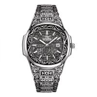 Luxus Retro Classic Herren Uhr mit Kalender