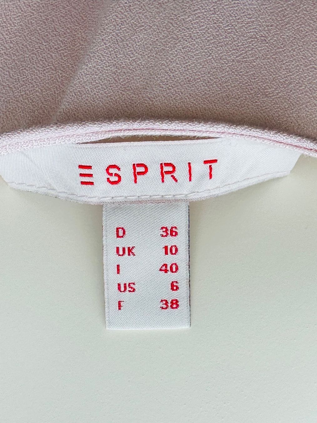 Esprit Tops: Sommerliche Bluse Rosé  Grösse S – Gebraucht aus Zufikon von Modestil365 5