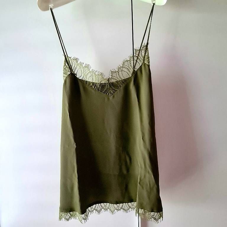 Maglioni & Felpe: Pullover Oliv/anthrazit, Gr 38, L. Cerano + Spitzentop – Usato da Oberaach venduto da Sey-gnb5 4