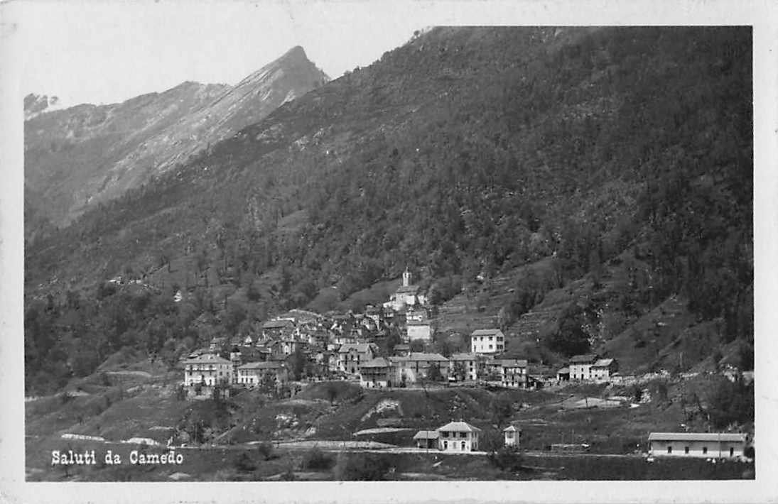 Cartoline postali: Gruss aus Camedo 1936 - uralte Postkarte – Usato da Winterthur venduto da SchatzchischtliWinti