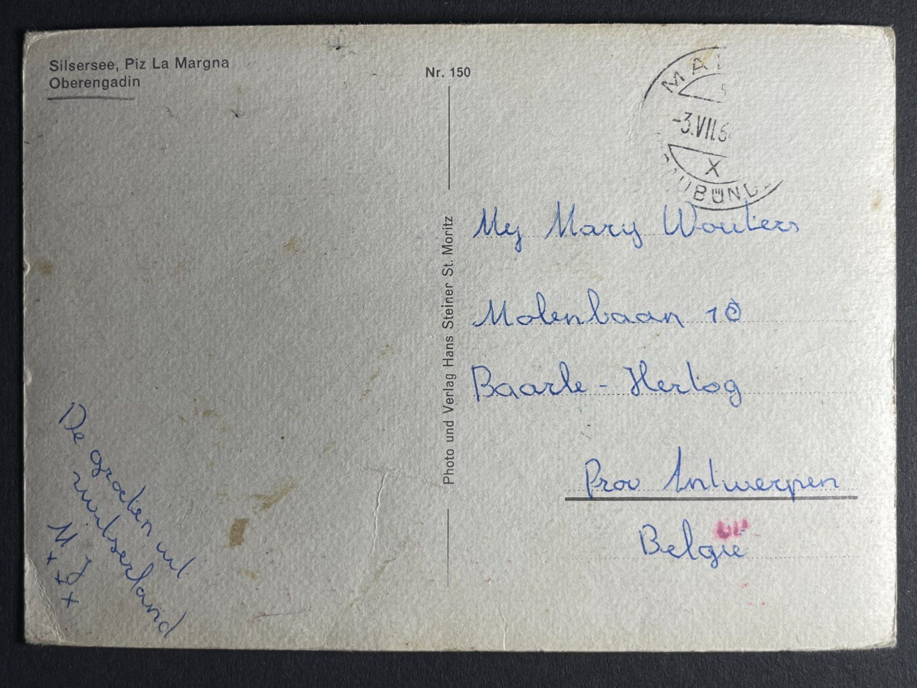 Cartes postales: Silsersee - Oberengadin – D'occasion à Steg VS par _vinci_ 1