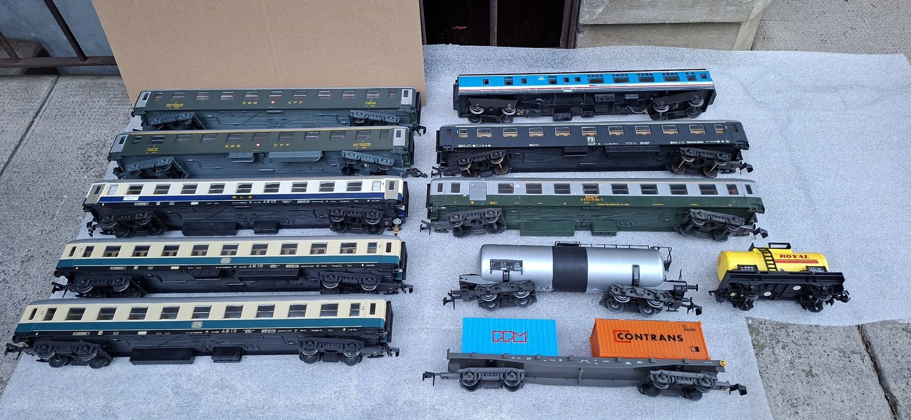 Lima Modellini di ferrovie: Lima Personenwagen Spur 0 – Usato da Münsingen venduto da wd65 5